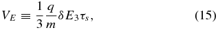 Equation (15)