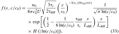 Equation (33)