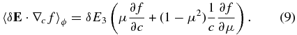 Equation (9)