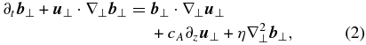 Equation (2)