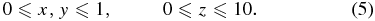 Equation (5)