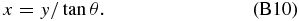 Equation (B10)