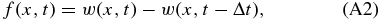 Equation (A2)