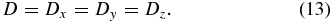 Equation (13)