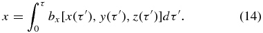 Equation (14)