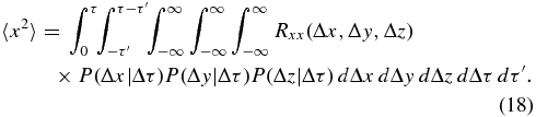 Equation (18)