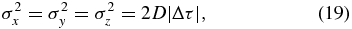 Equation (19)