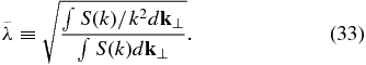 Equation (33)
