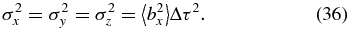 Equation (36)