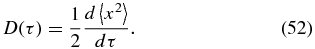 Equation (52)