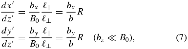 Equation (7)