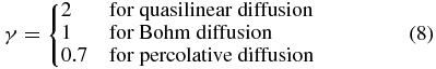 Equation (8)