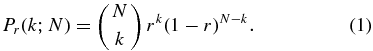 Equation (1)