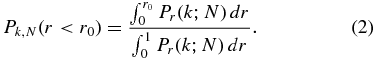Equation (2)