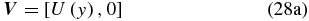 Equation (28a)