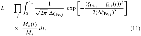 Equation (11)