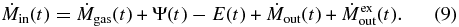 Equation (9)