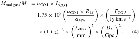 Equation (4)