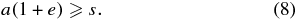 Equation (8)