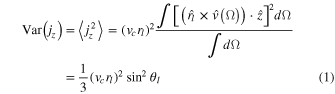 Equation (1)