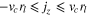 $-{{v}_{c}}{{r}_{l}}\leqslant {{j}_{z}}\leqslant {{v}_{c}}{{r}_{l}}$