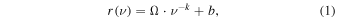 Equation (1)