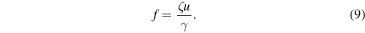 Equation (9)