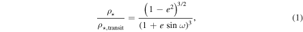Equation (1)