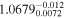 ${1.0679}_{0.0072}^{-0.012}$