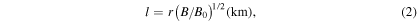 Equation (2)
