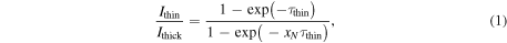 Equation (1)