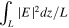 ${\displaystyle \int }_{L}{| E| }^{2}{dz}/L$