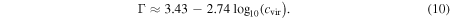 Equation (10)