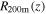 ${R}_{200{\rm{m}}}(z)$