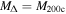 ${M}_{{\rm{\Delta }}}={M}_{200{\rm{c}}}$