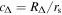 ${c}_{{\rm{\Delta }}}={R}_{{\rm{\Delta }}}/{r}_{{\rm{s}}}$