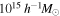 ${10}^{15}\;{h}^{-1}{M}_{\odot }$