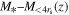 ${M}_{*}-{M}_{\lt 4{r}_{{\rm{s}}}}(z)$