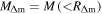 ${M}_{{\rm{\Delta }}{\rm{m}}}=M(\lt {R}_{{\rm{\Delta }}{\rm{m}}})$