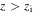 $z\gt {z}_{{\rm{i}}}$
