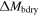 ${\rm{\Delta }}{M}_{\mathrm{bdry}}$