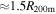 $\approx 1.5{R}_{200{\rm{m}}}$