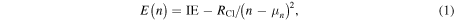 Equation (1)