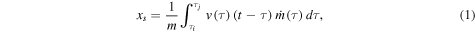 Equation (1)