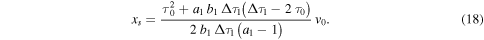 Equation (18)
