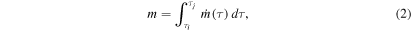 Equation (2)