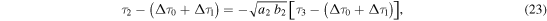 Equation (23)
