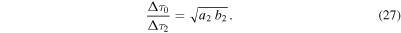 Equation (27)