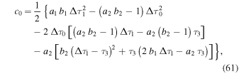 Equation (61)
