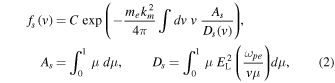 Equation (2)